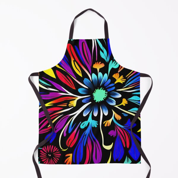 Item preview, #P302: Colorful Floral Hawaiian Flower Power Style designed and sold by FarStarL33.
