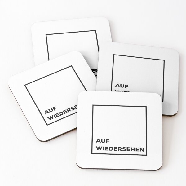 Item preview, Auf Wiedersehen - Abschied Typografie-Design auf Deutsch designed and sold by RM-Journey.