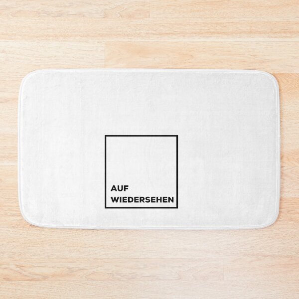 Item preview, Auf Wiedersehen - Abschied Typografie-Design auf Deutsch designed and sold by RM-Journey.