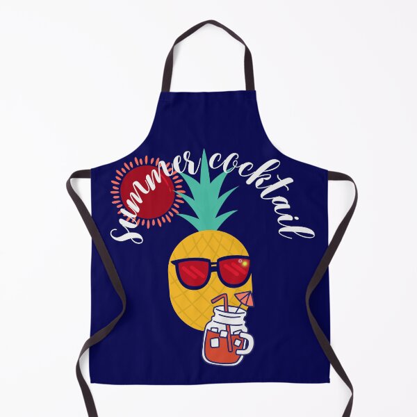 Item preview, Summer Cocktail, funny pineapple enjoying the summer and wearing sunglasses. designed and sold by Malogue.