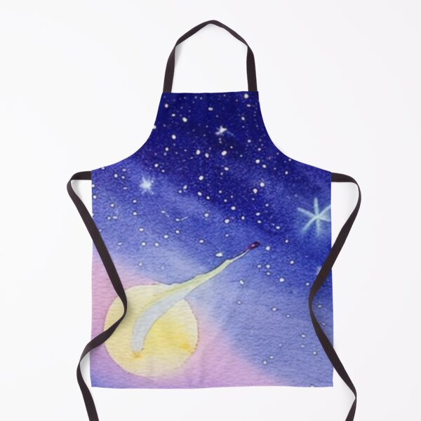 Item preview, Starry Night Sky in Watercolor designed and sold by SquishStitches.