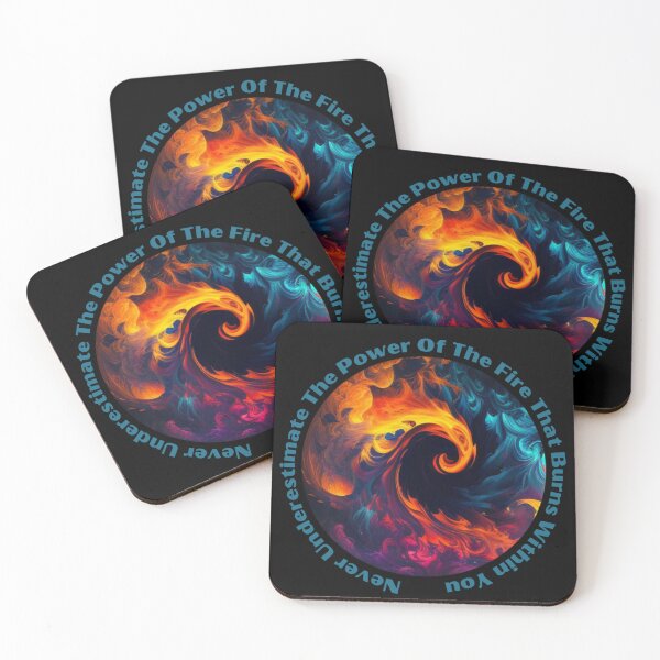 Item preview, Never Underestimate The Power Of The Fire That Burns Within You designed and sold by Travelslightly.
