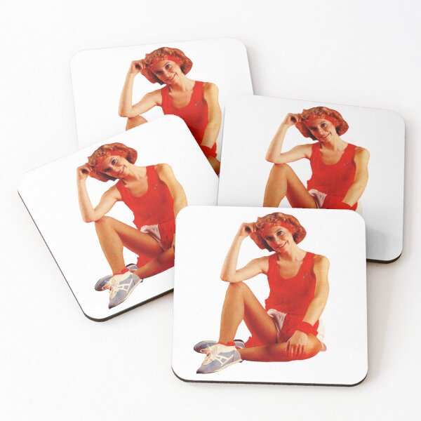 Item preview, Vintage Woman Aerobics Runner  designed and sold by TeeKid.