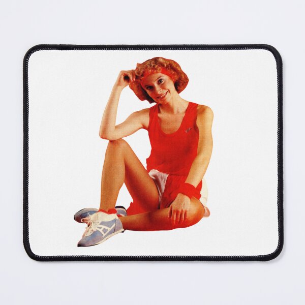 Item preview, Vintage Woman Aerobics Runner designed and sold by TeeKid.