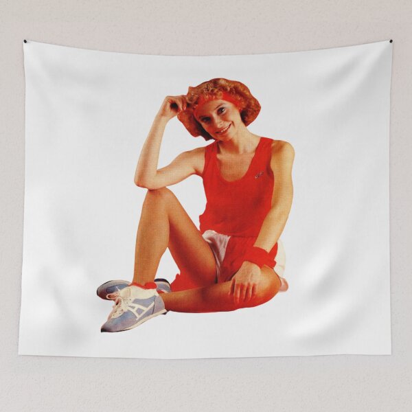 Item preview, Vintage Woman Aerobics Runner  designed and sold by TeeKid.