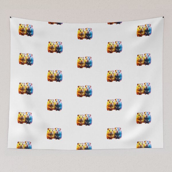 Item preview, Beautiful Cute Baby Hamsters - Colourful designed and sold by GloriousArtSKD.