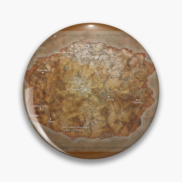 Item preview, Map of Ancient Kalimdor after the ordering of Azeroth designed and sold by The Pathfinders.