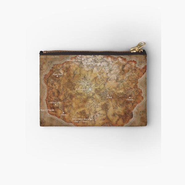 Item preview, Map of Ancient Kalimdor after the ordering of Azeroth designed and sold by The Pathfinders.