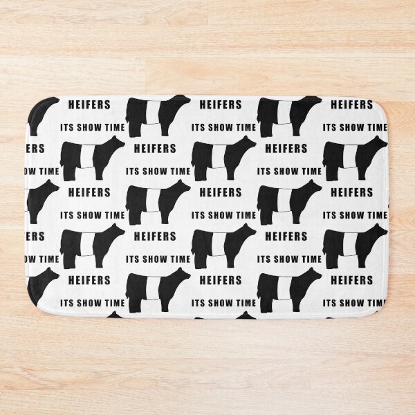 Item preview, ITS SHOW TIME HEIFERS Belted Galloway Black and white  designed and sold by Horsequeenozie.