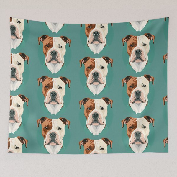 Item preview, American Bulldog designed and sold by Raccoonidae.