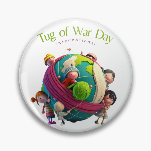 Item preview, international tug of war day designed and sold by artigrow.