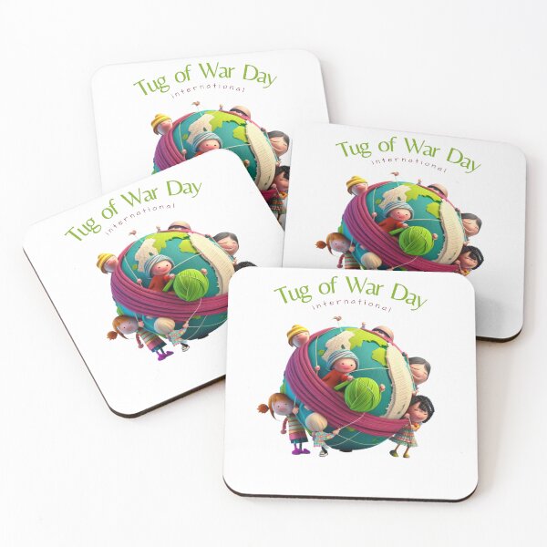 Item preview, international tug of war day designed and sold by artigrow.