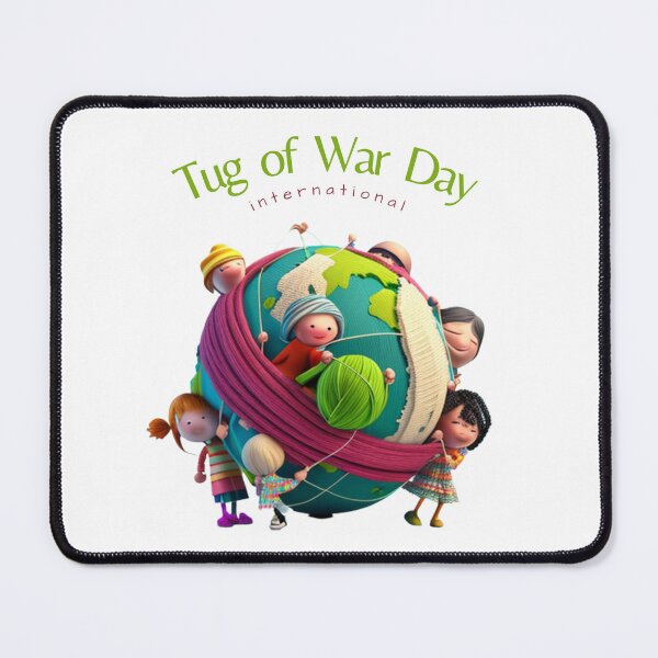 Item preview, international tug of war day designed and sold by artigrow.