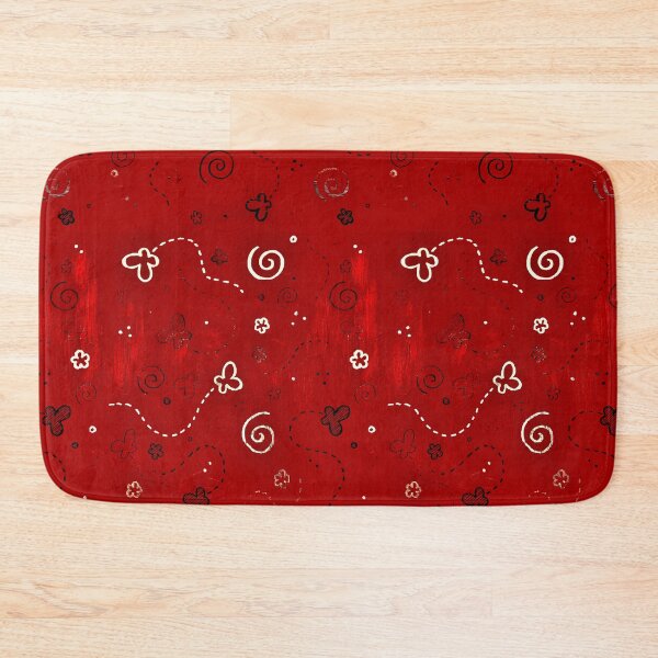 Item preview, Red Butterfly Pattern designed and sold by korynaq.