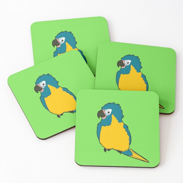 Item preview, Blue-throated Macaw designed and sold by FindingMindely.
