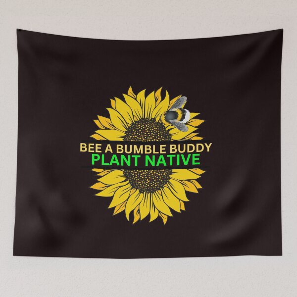 Item preview, Endangered Bumble Bees Need Our Help. Plant Native Flowers designed and sold by walkingrock.