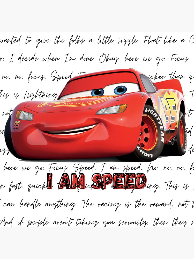 Lightning mcqueen discount quotes kachow