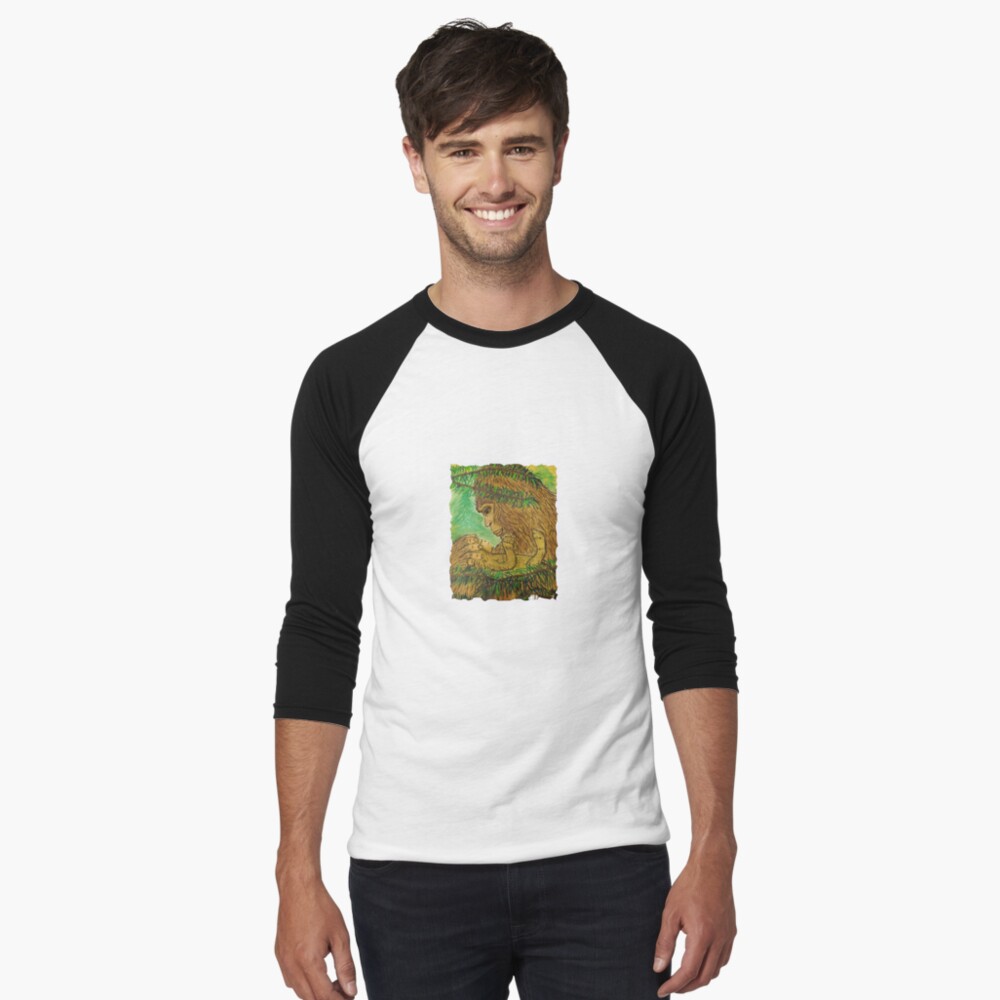 Item preview, Baseball ¾ Sleeve T-Shirt designed and sold by CarolOchs.