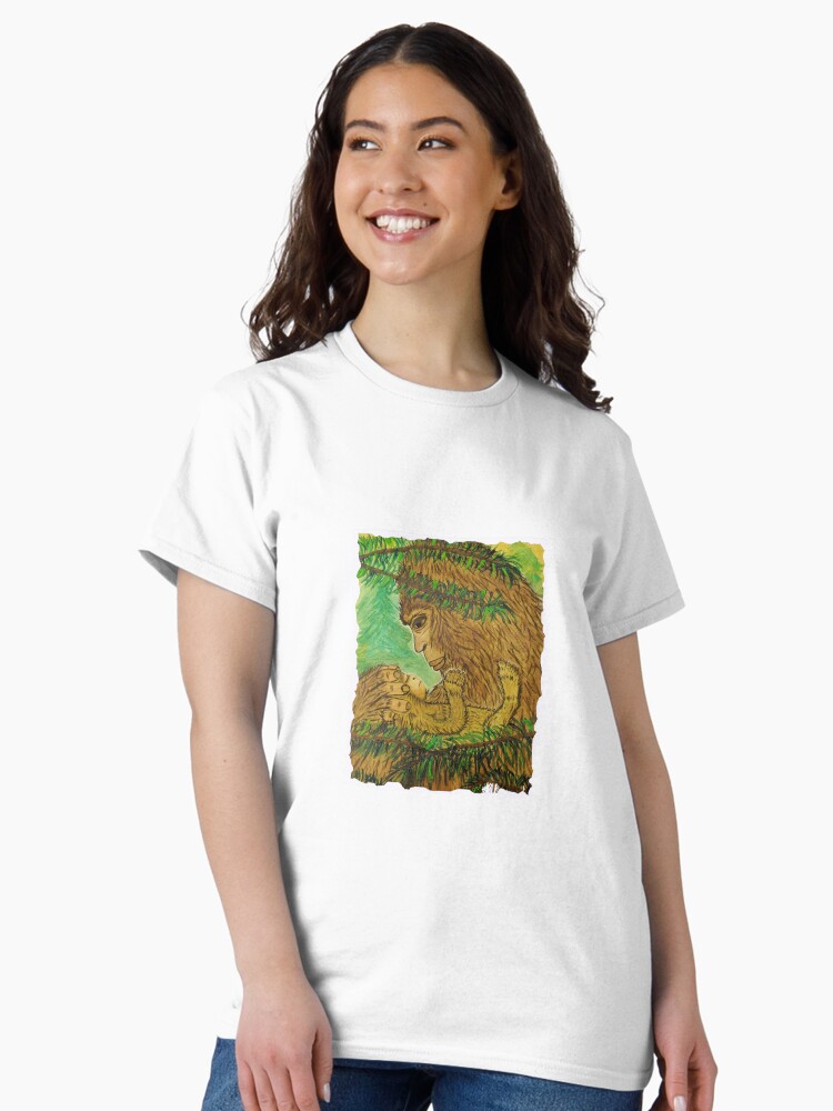 Thumbnail 1 of 7, Classic T-Shirt, Lil Bigfoot designed and sold by CarolOchs.