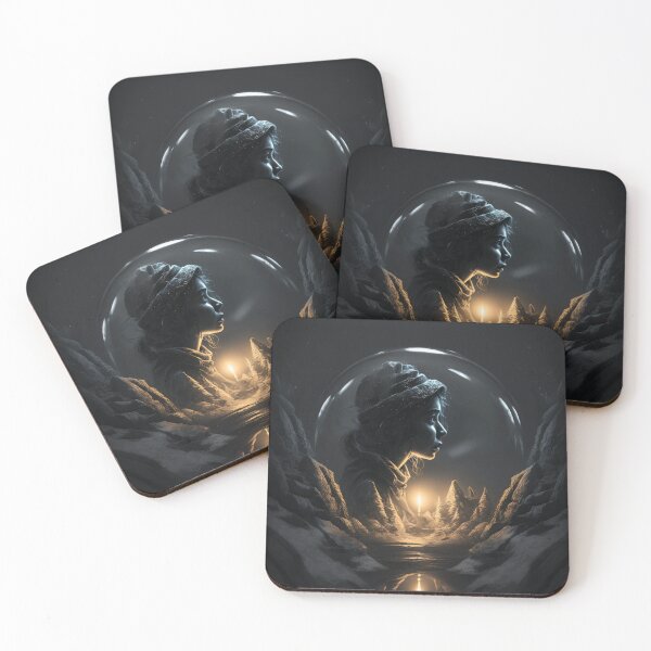 Item preview, Dark Fantasy Art, Lady in Glass designed and sold by Fantasy Masterpiece.