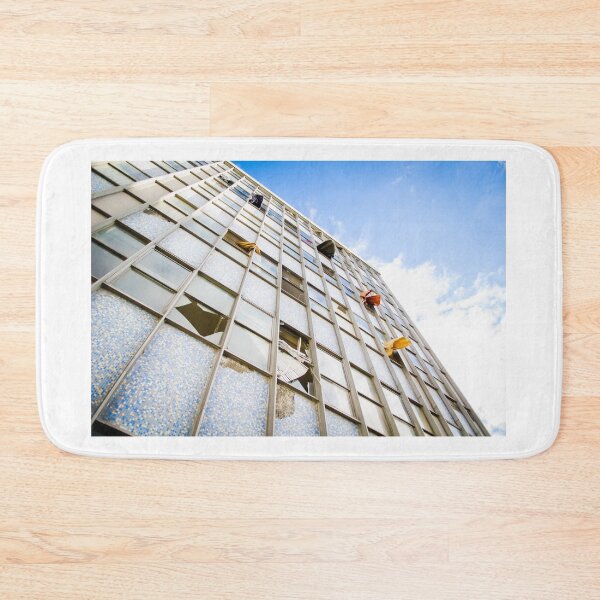 Item preview, Broken Earthquake Damaged Windows designed and sold by WickedAV.