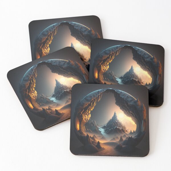 Item preview, Dark Fantasy Art, Ominous Peak designed and sold by Fantasy Masterpiece.