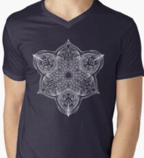 Mandala 5 T-Shirt mit V-Ausschnitt