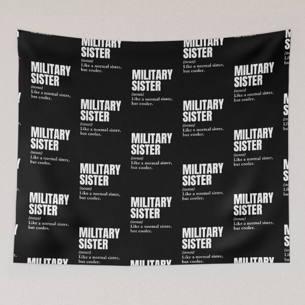 Item preview, Funny Military Sister Definition designed and sold by EndlessFreedom.