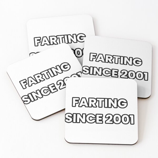 Item preview, Farting since 2001 - Funny & Sarcastic designed and sold by CheeseBlueprint.