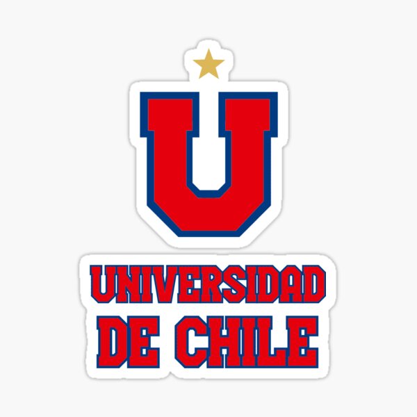 Pegatina For Sale Con La Obra «Universidad De Chile Visitante» De ...