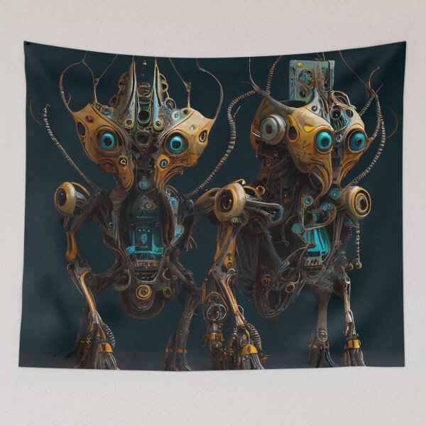 Item preview, Astral Robots designed and sold by Psychedelic-Sap.