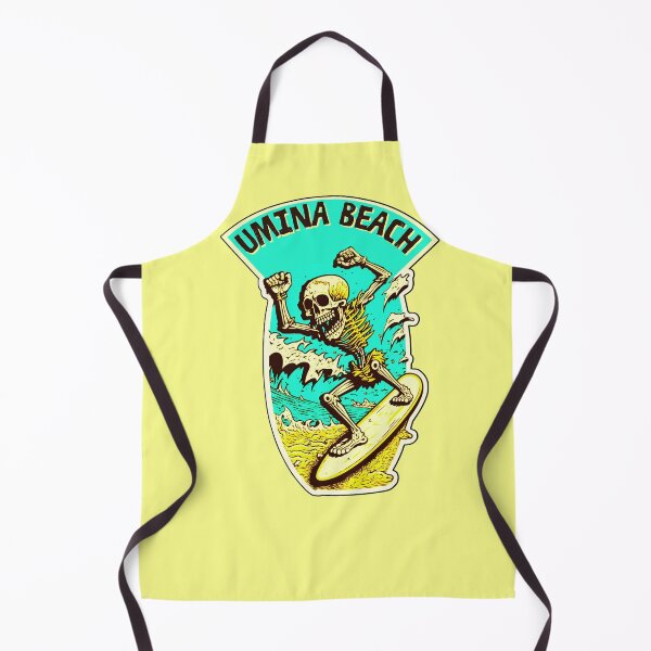 Item preview, Umina Beach Skeleton Surfer designed and sold by Fallowfields.