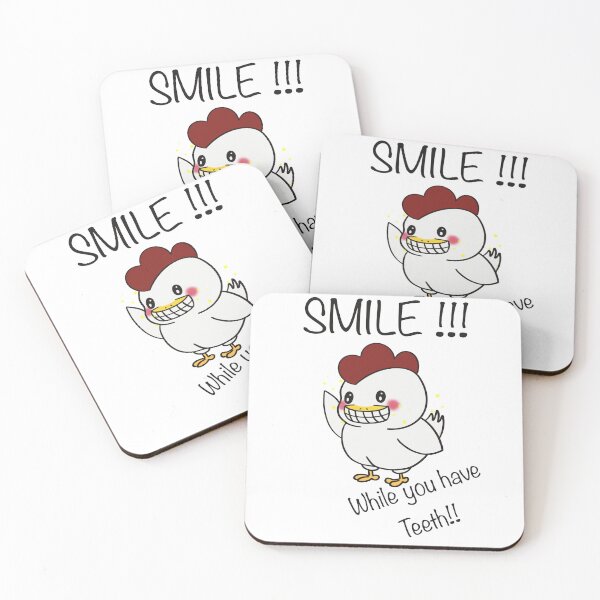 Item preview, Happy chicken smiling designed and sold by lillysunflowers.
