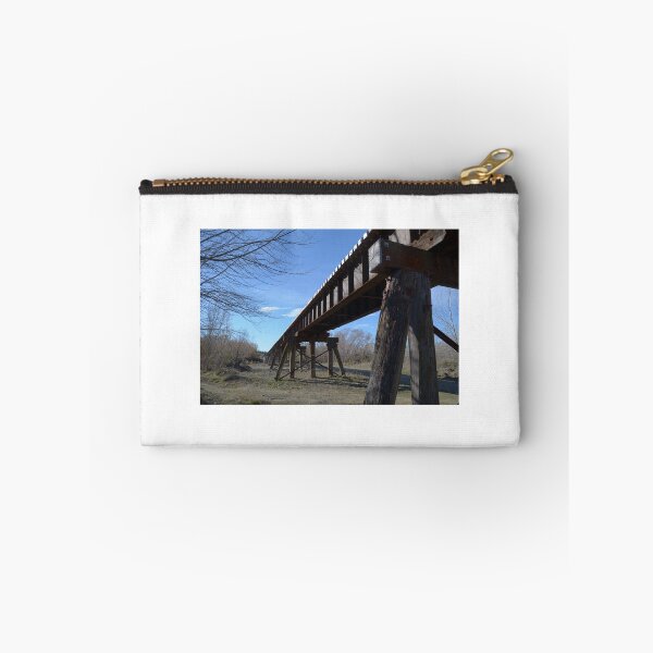 Item preview, Railway Bridge crossing river bed designed and sold by WickedAV.