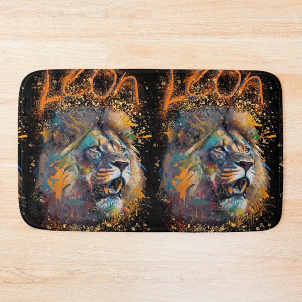 Item preview, lion face painting designed and sold by Elnica.