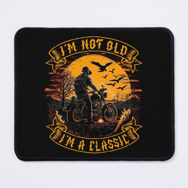 Item preview, I M Not Old I M A Classic Motorcycle Man designed and sold by druckfun.