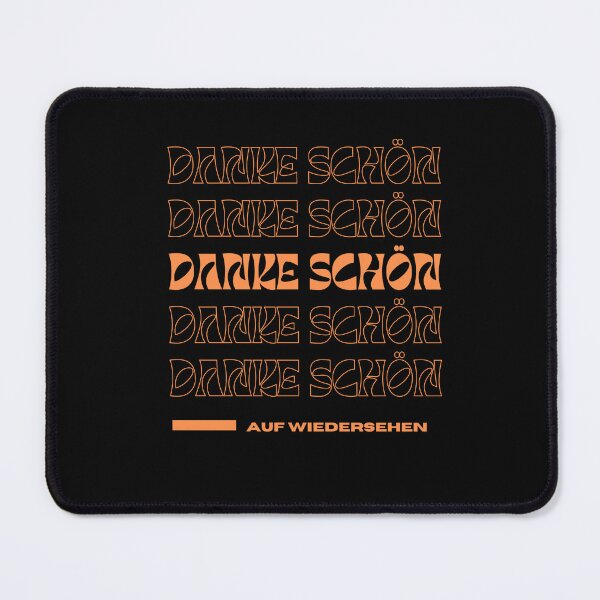 Item preview, "Danke schön" und "Auf Wiedersehen" Handgeschriebenes Design auf Deutsch designed and sold by RM-Journey.