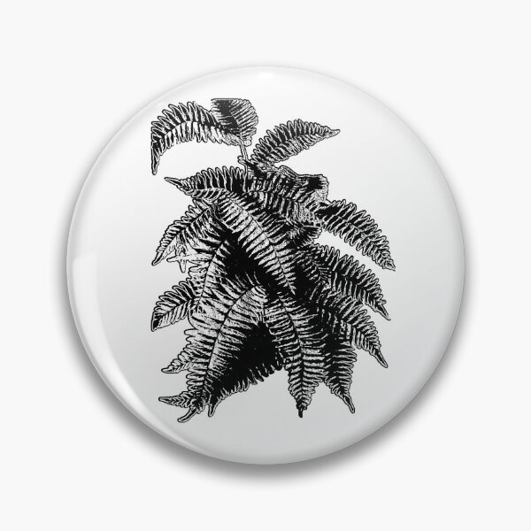 Item preview, Fern Lover | Black Artwork |  designed and sold by VintagePlantJoy.