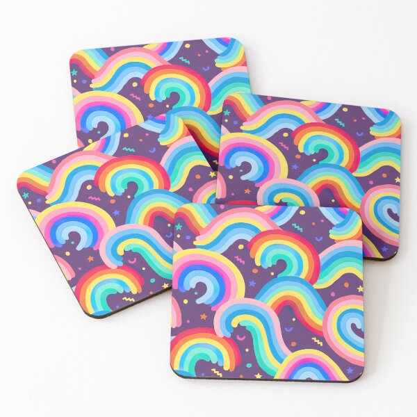 Item preview, Rainbow Pattern, Stars And Sprinkles designed and sold by graphic-genie.