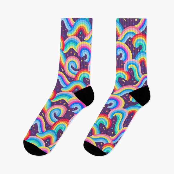 Item preview, Rainbow Pattern, Stars And Sprinkles designed and sold by graphic-genie.