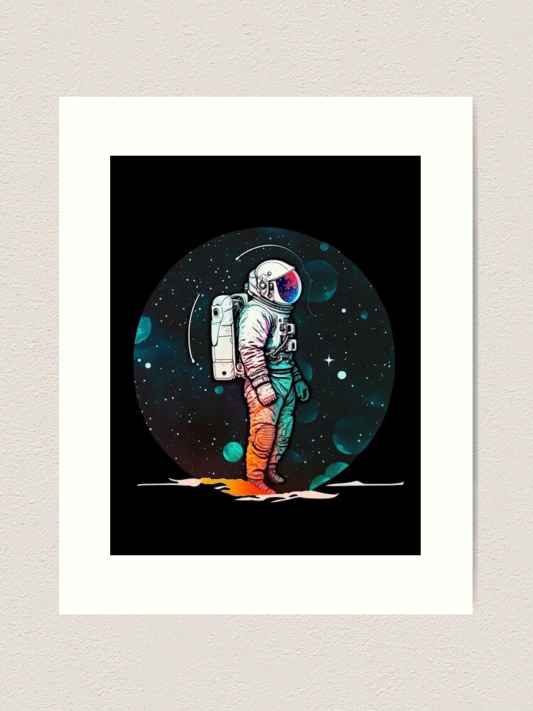 SPACEMAN Art Print
