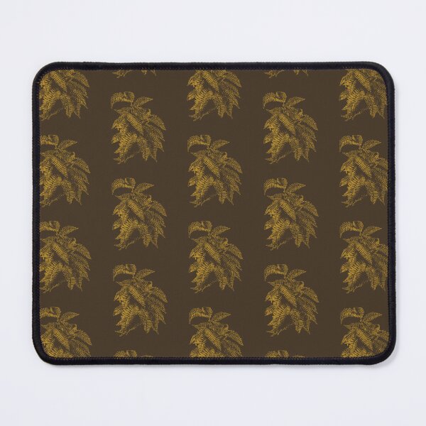 Item preview, Fern Lover | Mustard and Brown Artwork | designed and sold by VintagePlantJoy.