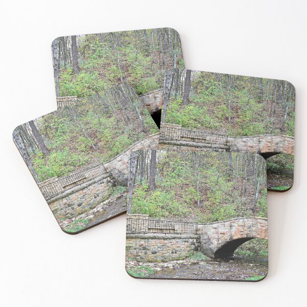 Item preview, Bridge and Stairs in Dunning's Spring Park designed and sold by Martha Sherman.