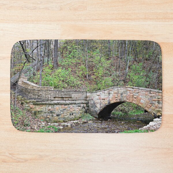 Item preview, Bridge and Stairs in Dunning's Spring Park designed and sold by Martha Sherman.