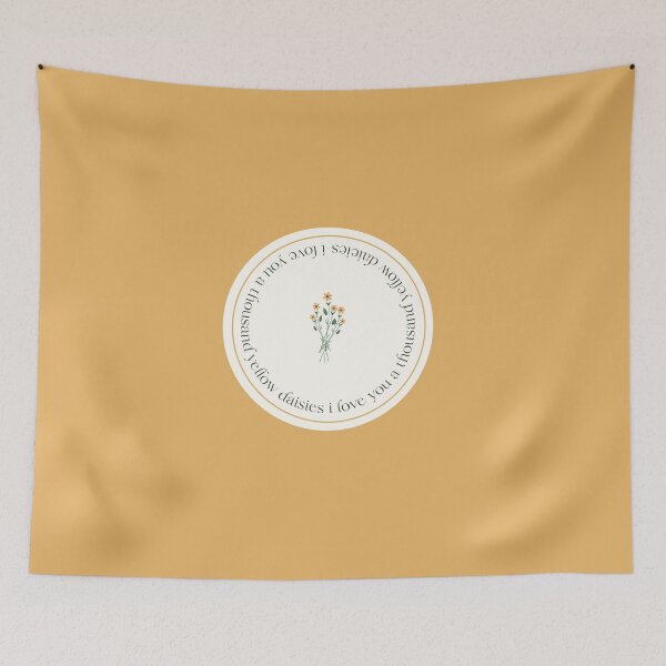 Item preview, a thousand yellow daisies designed and sold by graceannej.