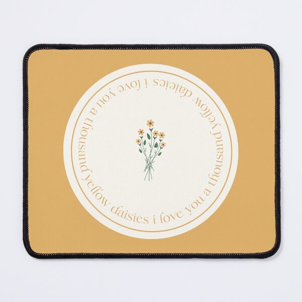 Item preview, i love you a thousand yellow daisies designed and sold by graceannej.