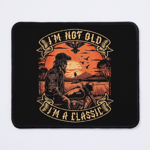 Item preview, I M Not Old I M A Classic Motorcycle Man designed and sold by druckfun.
