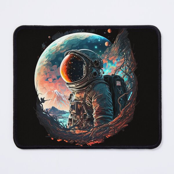 Item preview, New Aged Moon Man | Space Travel | Cosmic Art | Space Art | Apollo Art Astronaut designed and sold by AILaboratory21.
