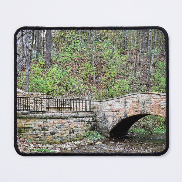 Item preview, Bridge and Stairs in Dunning's Spring Park designed and sold by Martha Sherman.