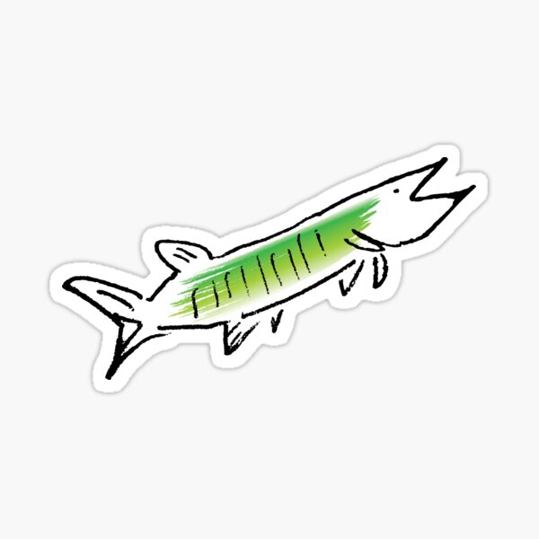 Muskellunge Large Stickers, 16-50